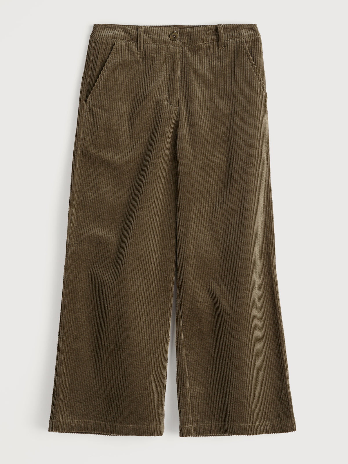 Seasalt Asphodel Cord Trousers in Dark Seagrass
