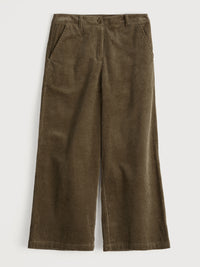 Seasalt Asphodel Cord Trousers in Dark Seagrass