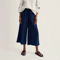 Eskelli Culottes in Mid Wash
