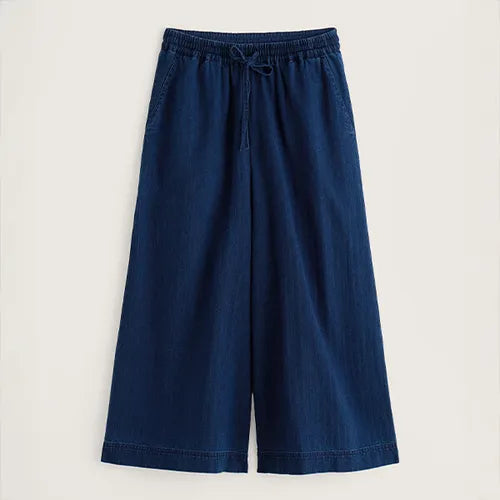 Eskelli Culottes in Mid Wash