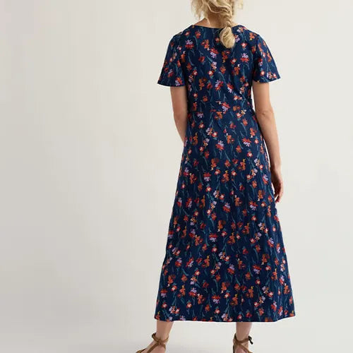 Seasalt Chateaux Dress in Snapdragon Sea Cave
