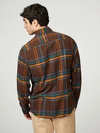 Ben Sherman Oversized Brushed Check Shirt