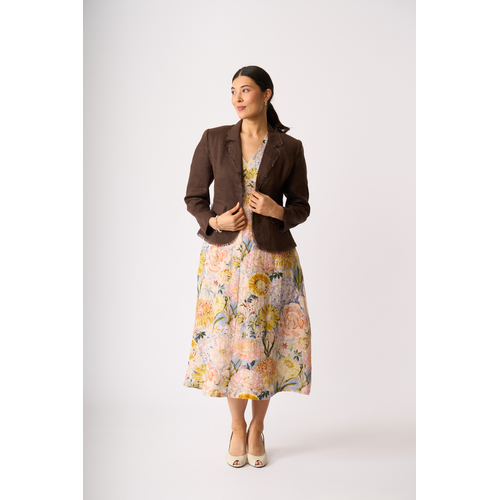 Blazing The Saddles Blazer in Cocoa