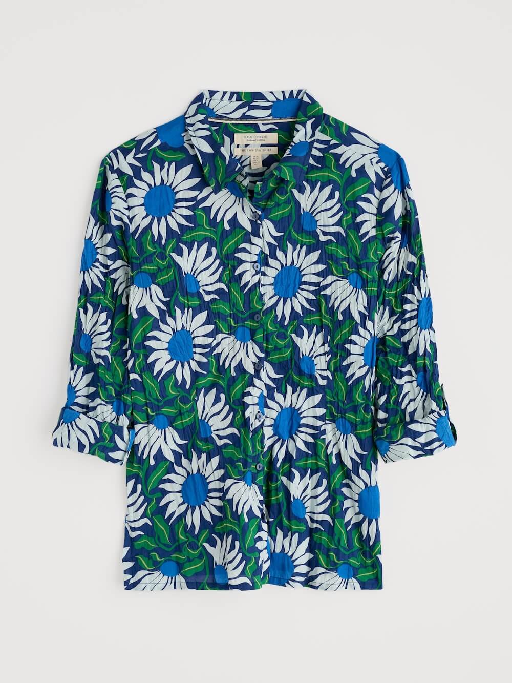 Seasalt Larissa Shirt Bold Sunflower Marine