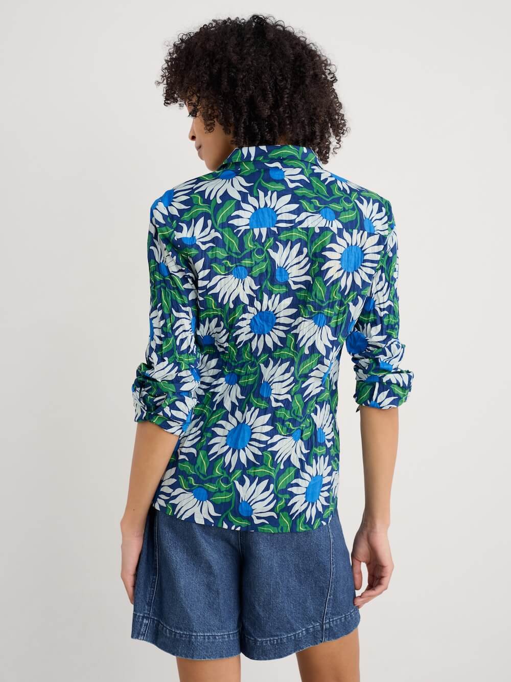 Seasalt Larissa Shirt Bold Sunflower Marine