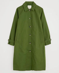Seasalt Boscastle Mac Regular in Forest Green