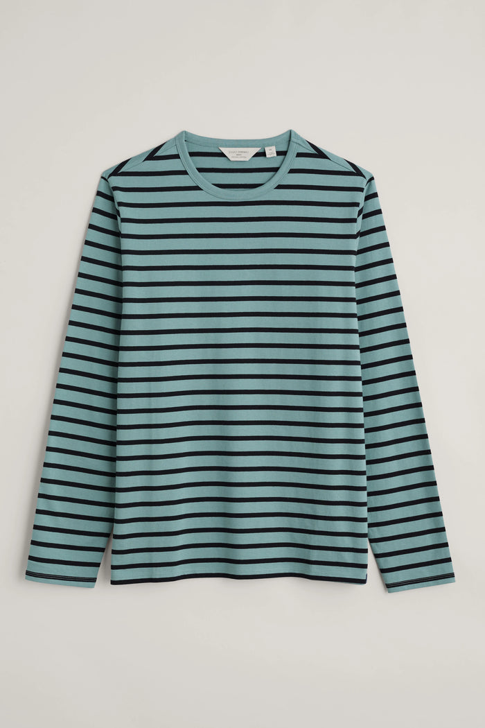 Seasalt Sailor Shirt - Breton Sardine Onyx