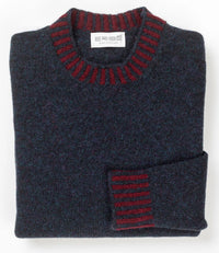 Eribe Bruar Falls Sweater in Black Grouse