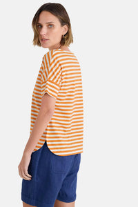 Seasalt Bryher View T-Shirt Mini Cornish Daylily Chalk
