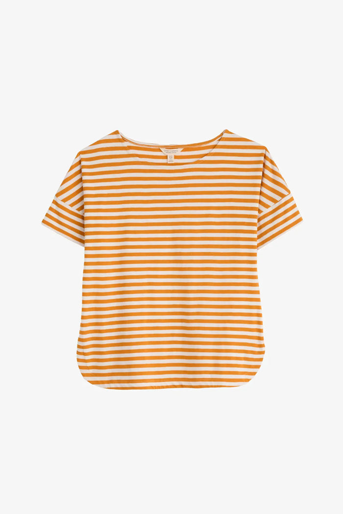 Seasalt Bryher View T-Shirt Mini Cornish Daylily Chalk