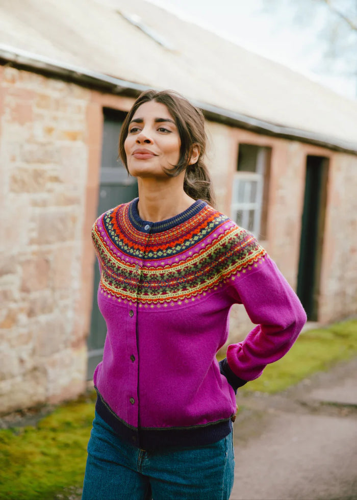 Eribe Alpine Short Cardigan in Jazz