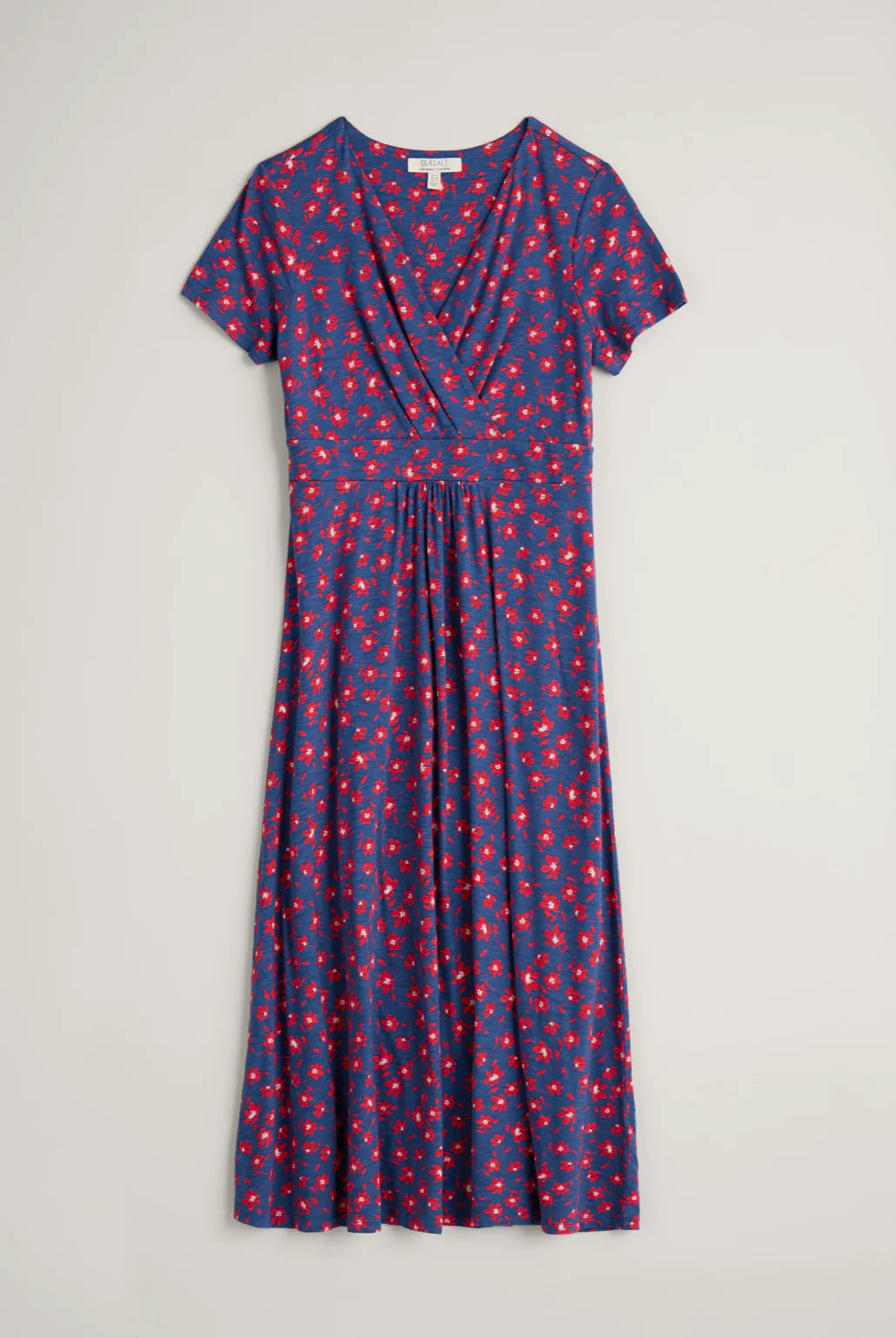 Seasalt Chapelle Dress Looping Floral Dark Voyage