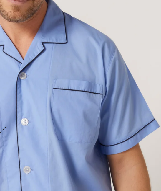 Contare Short Sleeve Classic Set - Dusk Blue