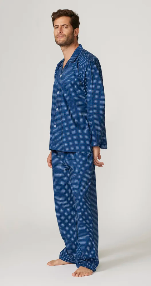 Contare Country Featherweight Pyjamas - Navy