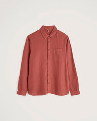 Seasalt Men's Curator shirt in Dusty Copper