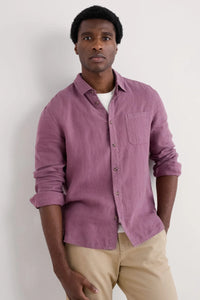 Seasalt Men's Curator shirt in Heather