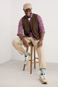 Seasalt Men's Curator shirt in Heather