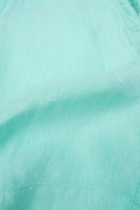 James Harper Pure Linen LS Shirt in Mint JHS725