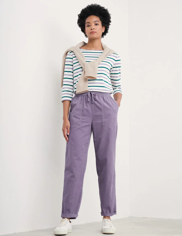 Seasalt Dayby Trousers in Echium