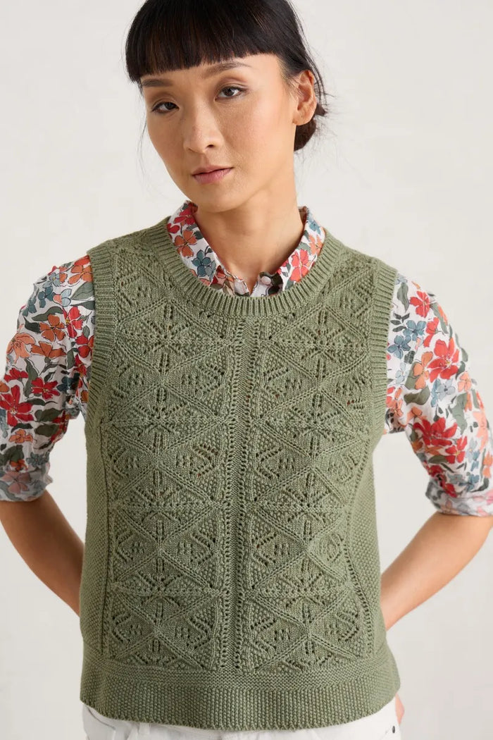 Seasalt Doe Path Vest - Cypress