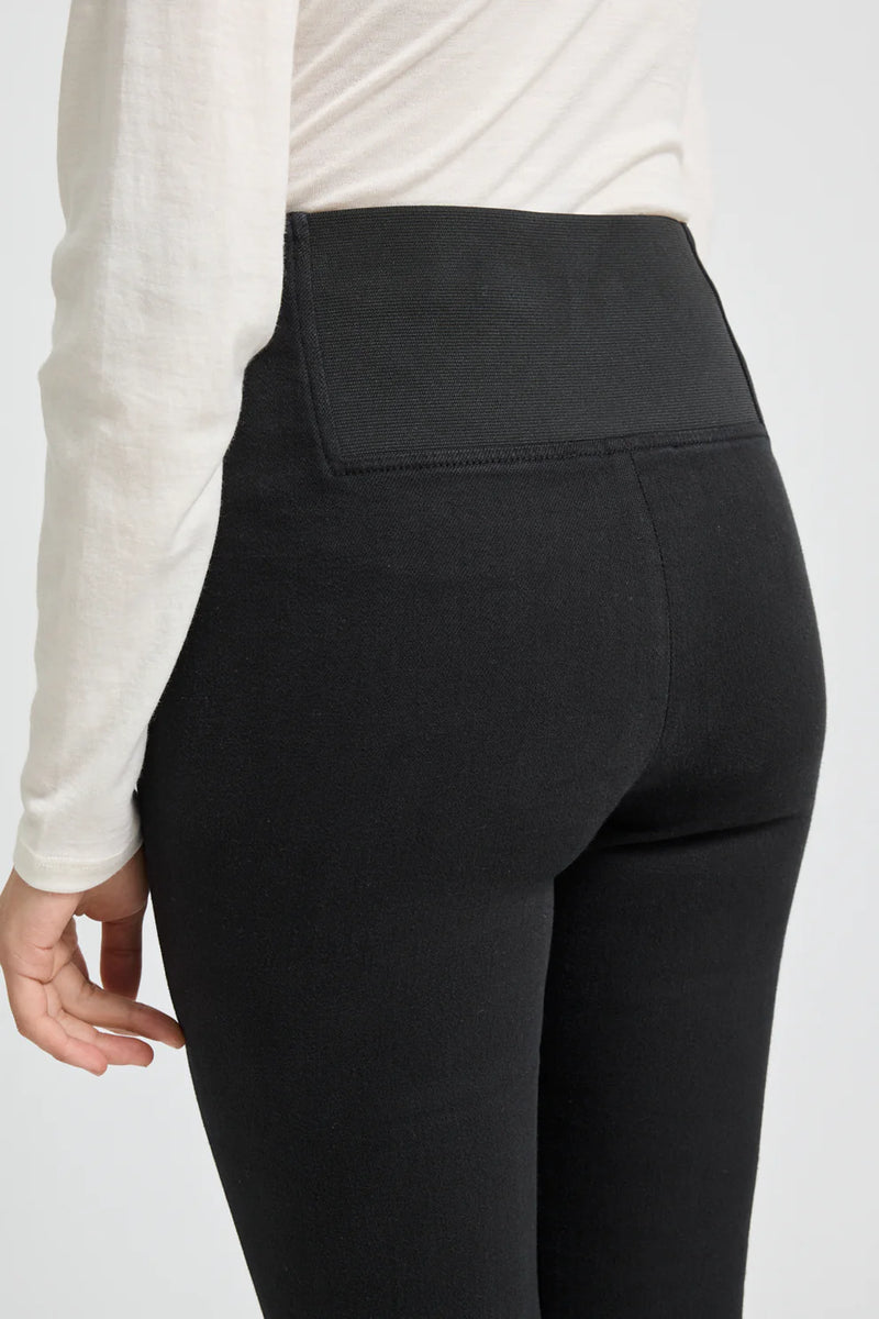 Ladies Toorallie Merino Denim Elastic Waist Jean Black