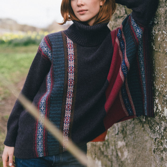 Eribe Montrose Cowl Sweater Bramble