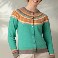 Eribe Alpine Short Cardigan in Katie Morag