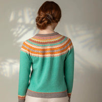 Eribe Alpine Short Cardigan in Katie Morag