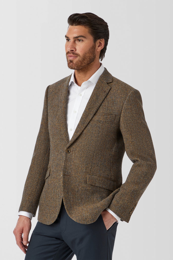 Harris Tweed Jacket in Tobacco FCV351