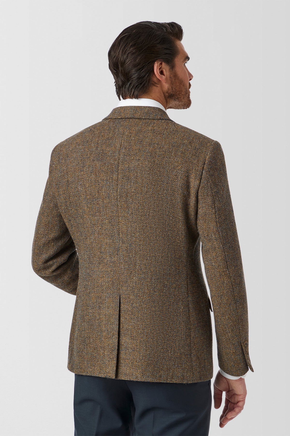 Harris Tweed Jacket in Tobacco FCV351