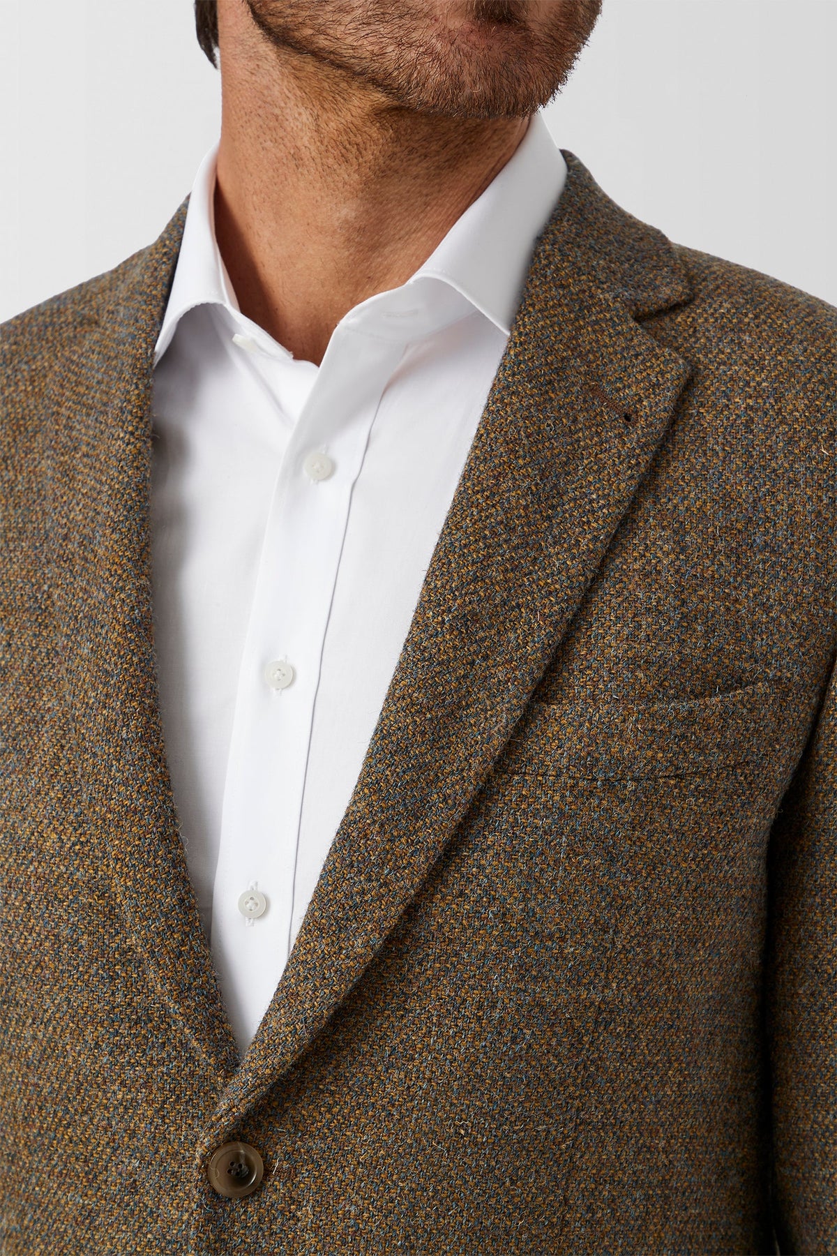 Harris Tweed Jacket in Tobacco FCV351