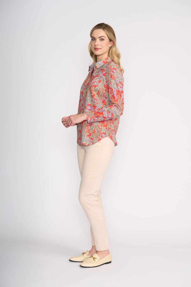 Foil All Class Shirt in Diva