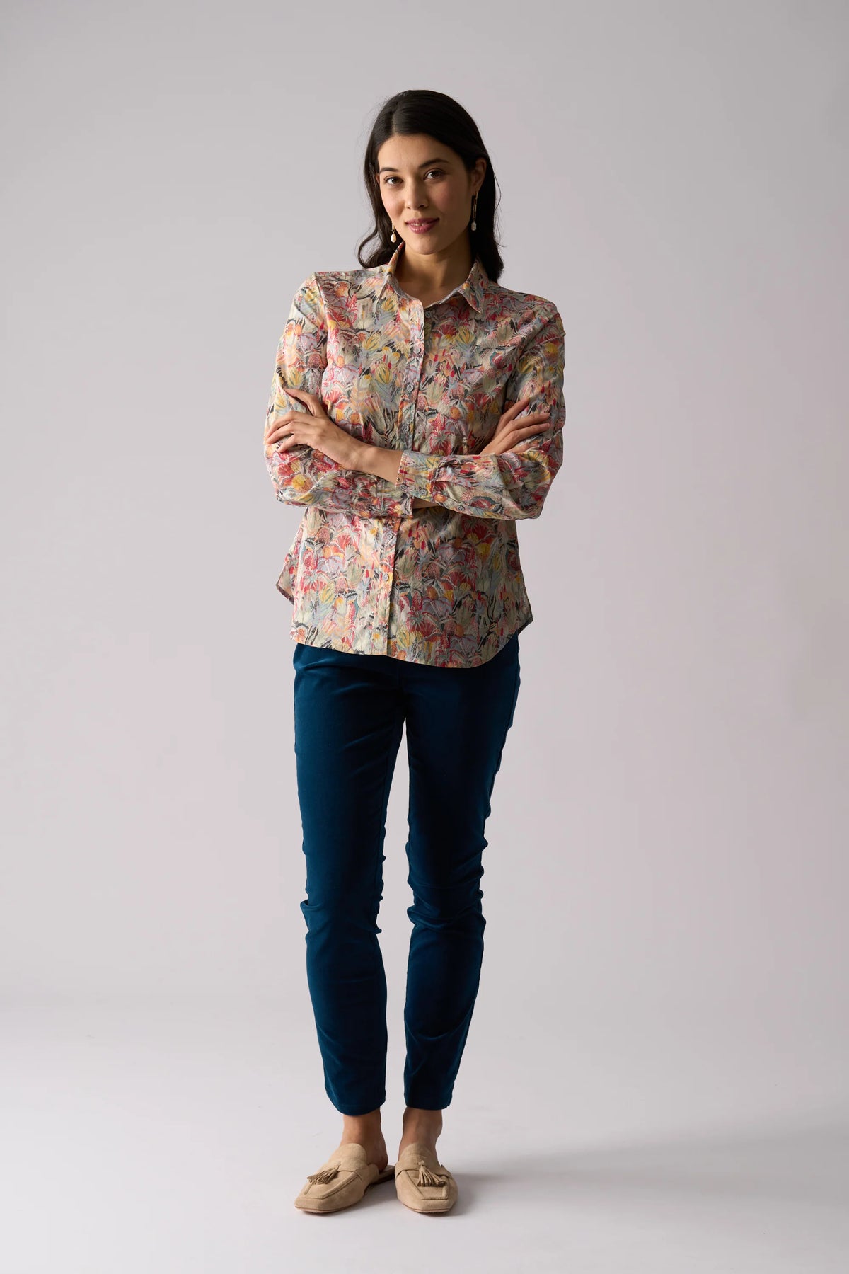 Foil All Class Shirt in Sugar Babe
