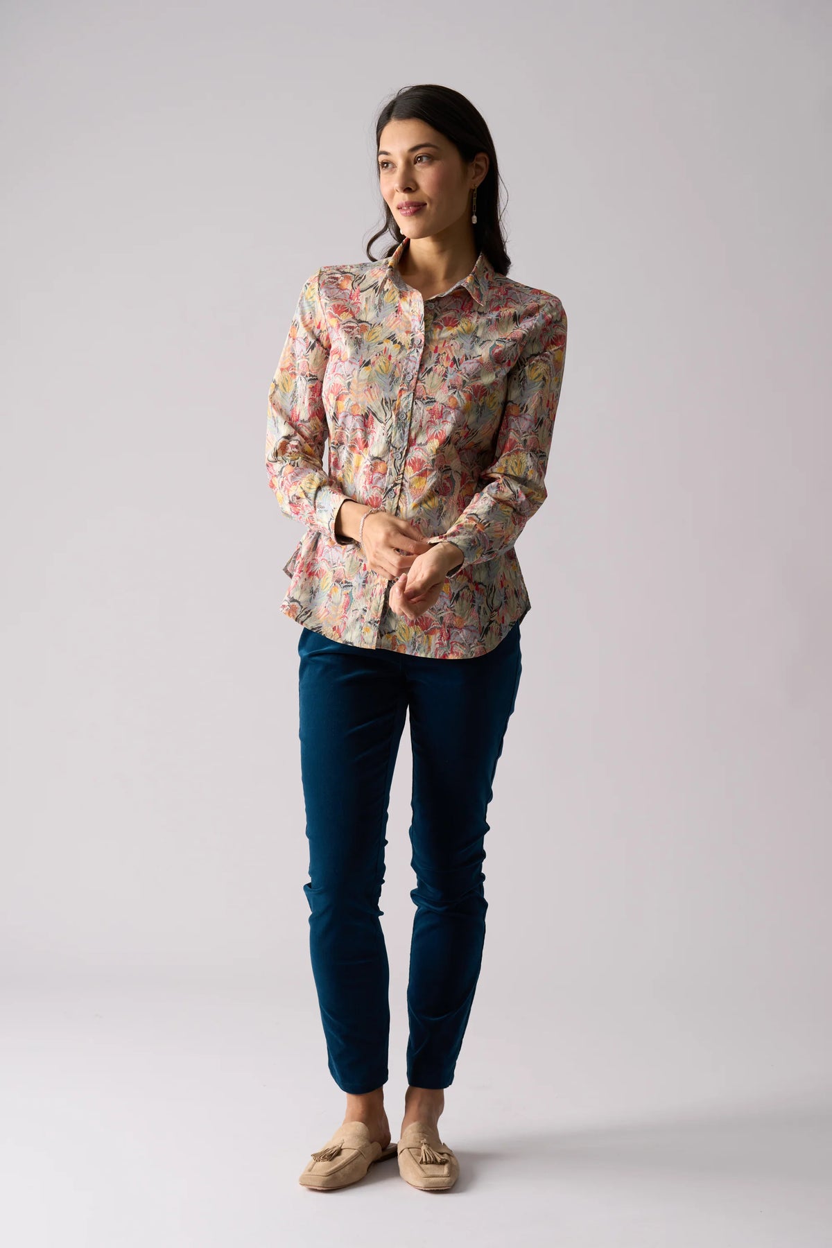 Foil All Class Shirt in Sugar Babe