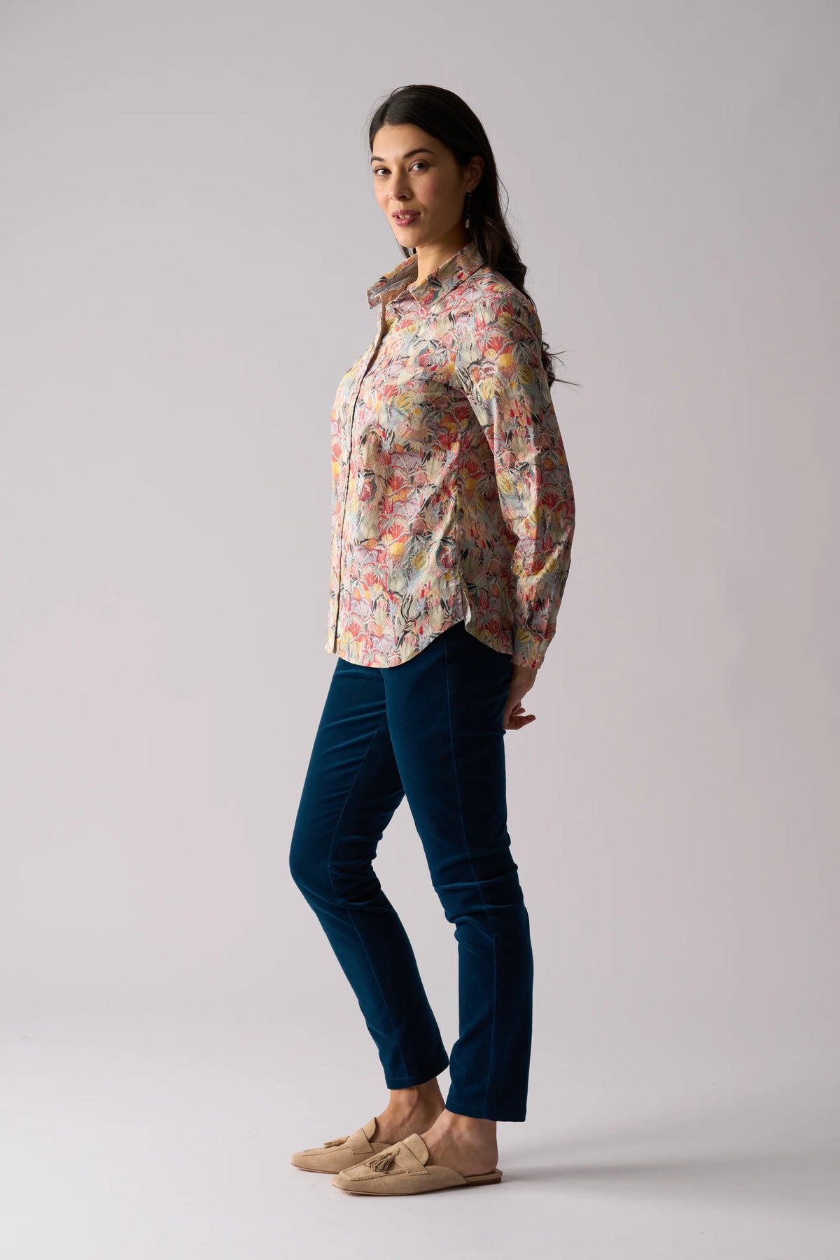 Foil All Class Shirt in Sugar Babe