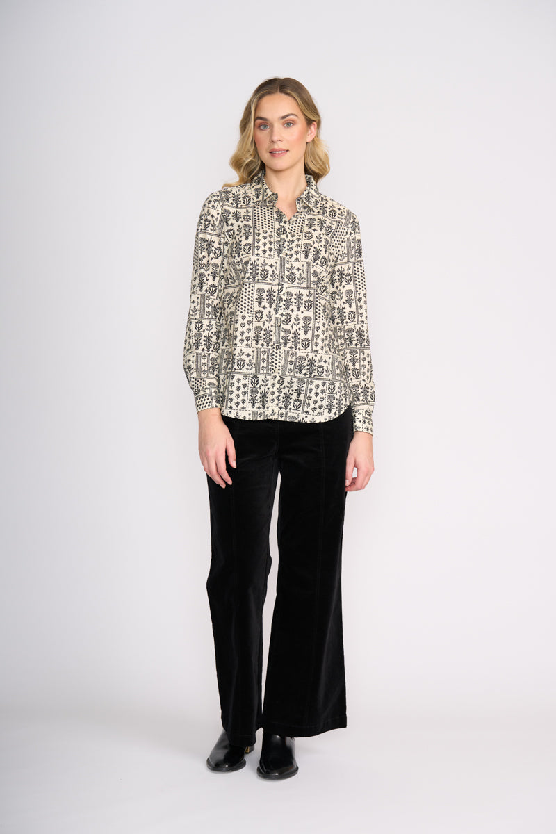 Foil All Class Shirt in Woodblock