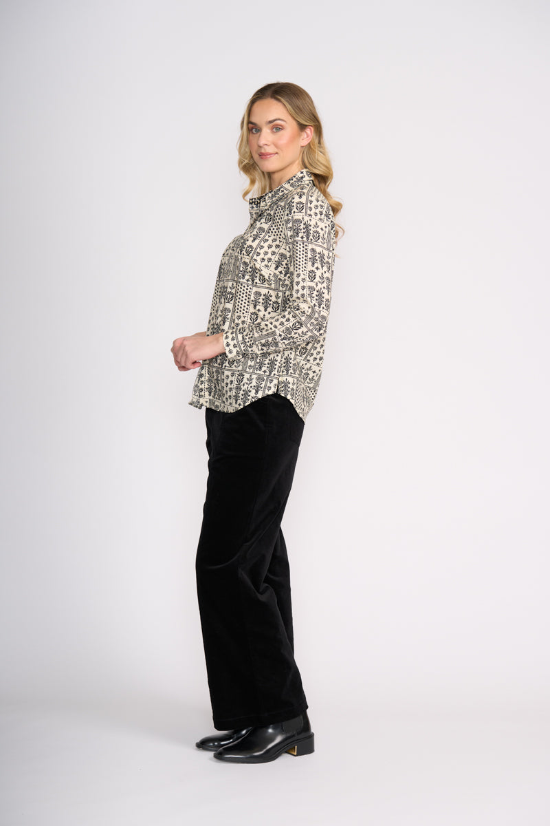 Foil All Class Shirt in Woodblock
