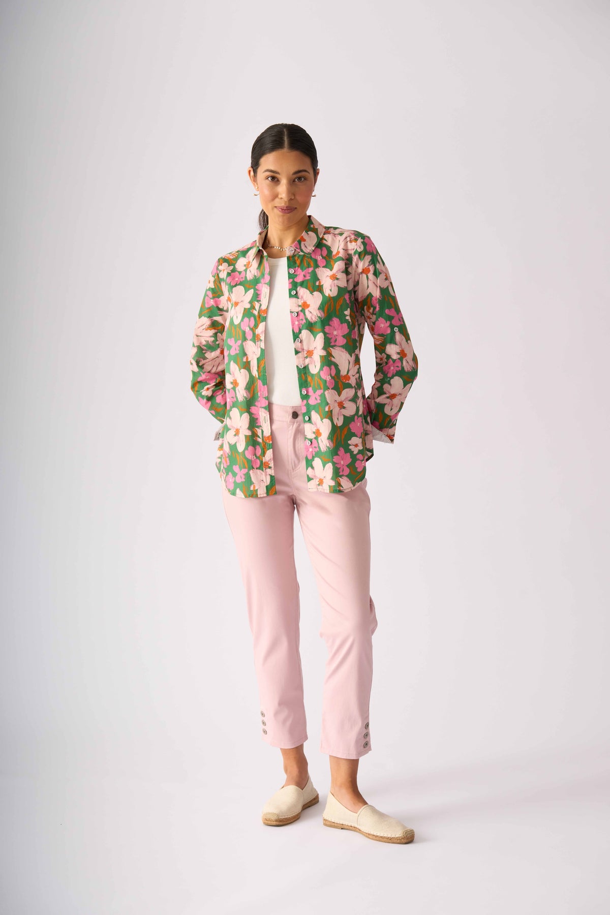 All Class Shirt in Blossom 7043