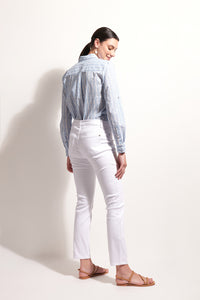 Foil All Class Shirt in Bluebelle Drops 7428