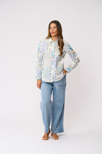 All Class Shirt in Flower Patch 7043