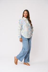 All Class Shirt in Flower Patch 7043