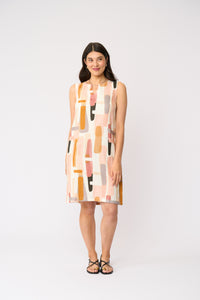 Sun-sational Dress in Block Art 7465