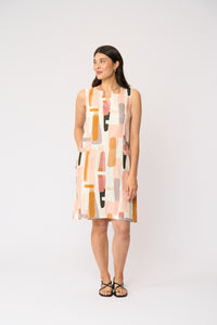 Sun-sational Dress in Block Art 7465