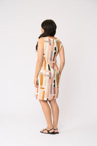 Sun-sational Dress in Block Art 7465
