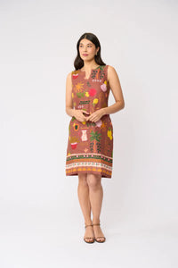 Sun-sational Dress in Salsa FO7465