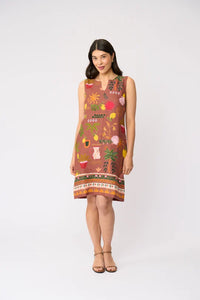 Sun-sational Dress in Salsa FO7465