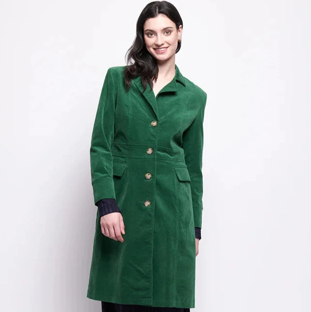 Foil For the Re-Cord Coat in Evergreen