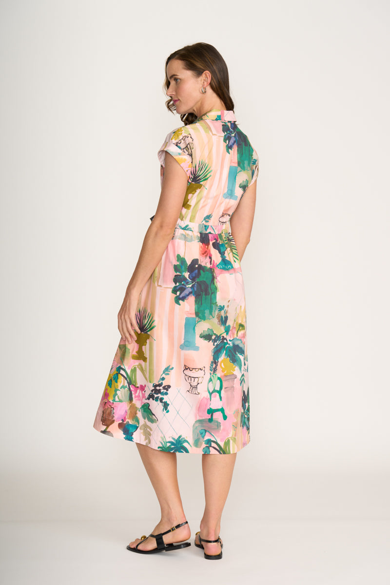 Foil Born Free Dress in Atrium 8191