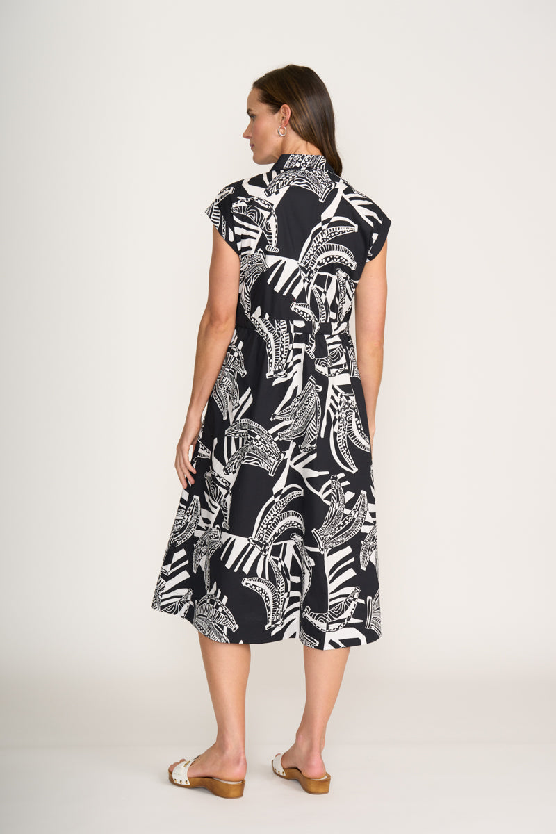 Foil Born Free Dress in Going Bananas 8191