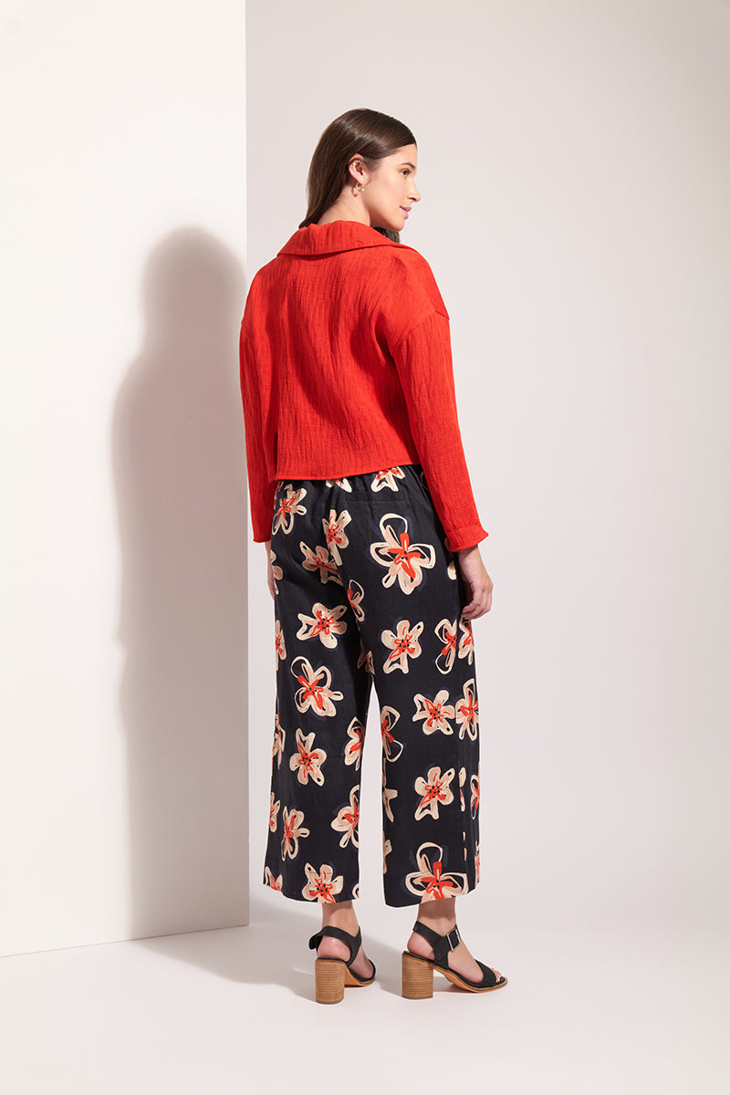 Foil It's Only Natural Pant in Flower Doodle 6918
